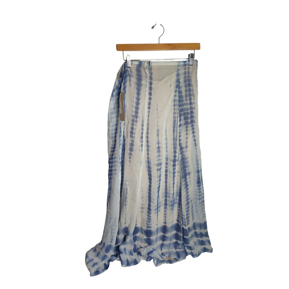 NWT Chan Luu Sheer Tie Dye Maxi Skirt with underlay S Festival Boho